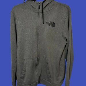 The North Face zip hoodie size Large logo Mens Medium